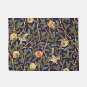 Paillasson Cru d'oiseau et de grenade de William Morris
