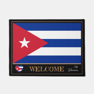 Paillasson Cubain & Cubain Flag house matelas / sports Bienve