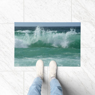 Paillasson Custom Nature Mer Plage Vagues Modèle moderne