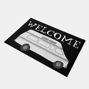 Paillasson  Customise-le ! Camper de bienvenue Vintage Vanlif