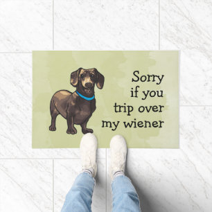 Paillasson Cute Dachshund Funny Wiener
