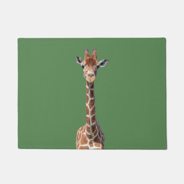 Paillasson Cute giraffe face (Devant)