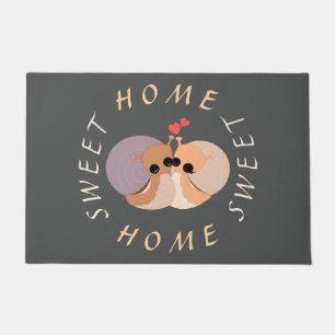 Paillasson Cute mignonette Porte de l'escargot Texte - Accuei