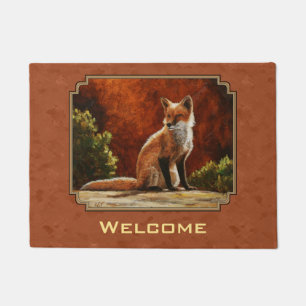 Paillasson Cute Red Fox