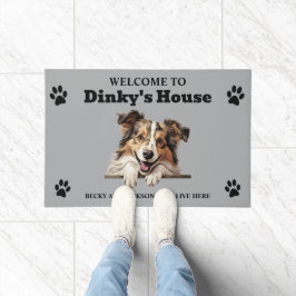 Paillasson Cute Shetland Sheepdog Photo