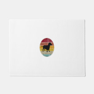 Paillasson Dachshund Chien Silhouette Animaux Amateurs Vintag
