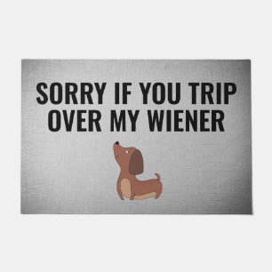 Paillasson Dachshund Doormat - Traverser mon Wiener
