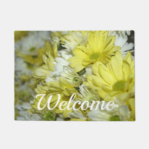 Paillasson Daisy Bouquets Welcome Doormat