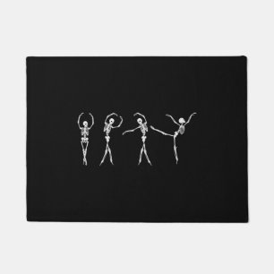 Paillasson Dancing Gymnastique Squelette Halloween