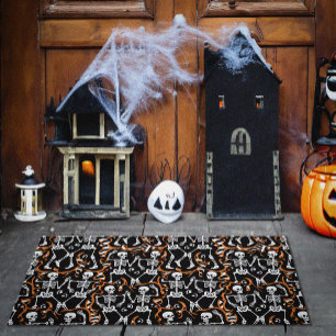 Paillasson Dancing Skeletons Halloween ou Jour des Morts