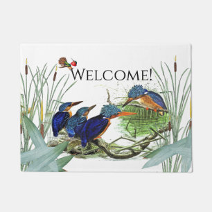 Paillasson d'animal de colibri d'oiseaux de