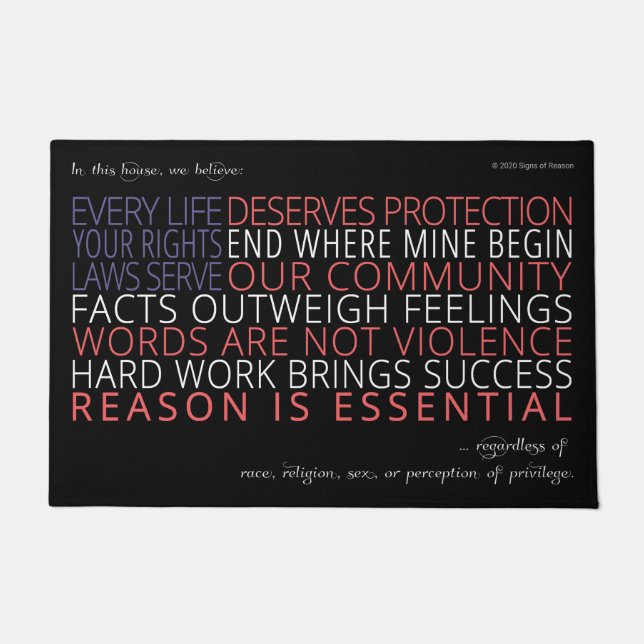 Paillasson Dans La Porte De La Chambre (Devant)