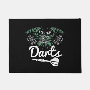 Paillasson Darts - Jouons aux fléchettes