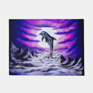 Paillasson Dauphin clair de lune