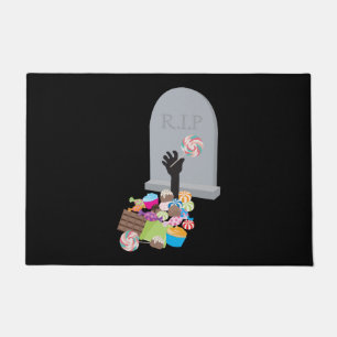 Paillasson Décès par Candy Halloween Design