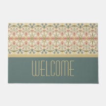 Décor Bleu Et Beige Foncé Accueil