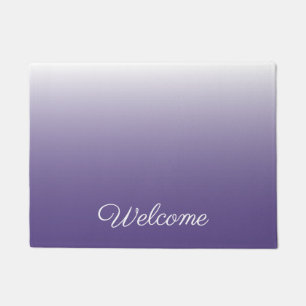 Paillasson dégradé personnalisé ombre Ultra Violet