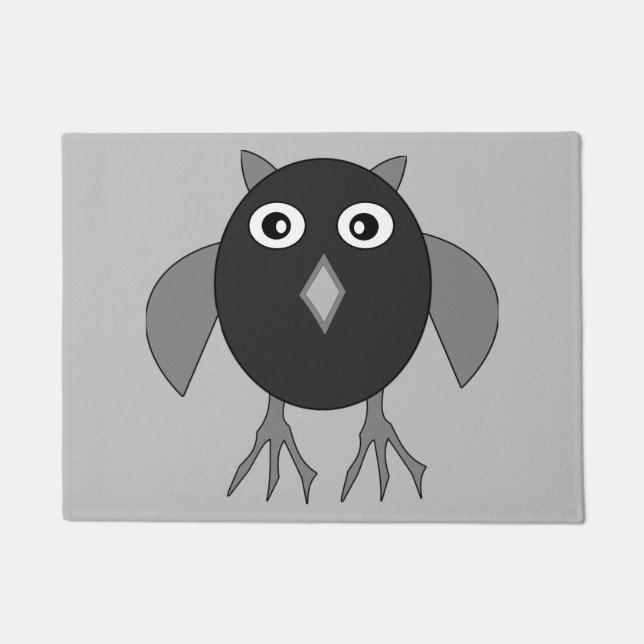 Paillasson Déplaisant Halloween Owl Doormat (Devant)