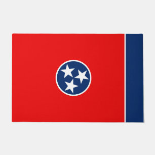 Paillasson Design du drapeau d'état du Tennessee