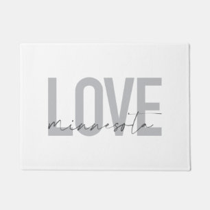 Paillasson Design simple, moderne, urbain, cool Love Minnesot