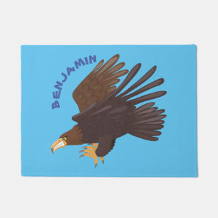 Paillasson dessin humoristique d'aigle royal
