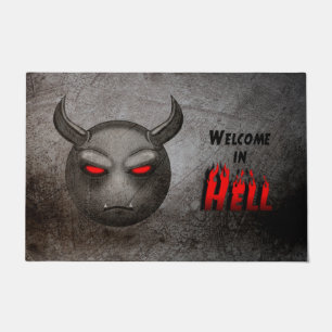 Paillasson Devilmoji Vintage Fußmatte