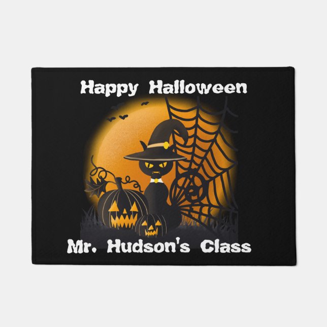 Paillasson d'Halloween, tapis de classe (Devant)