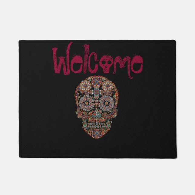 Paillasson Dia De Los Muertos Mat (Devant)