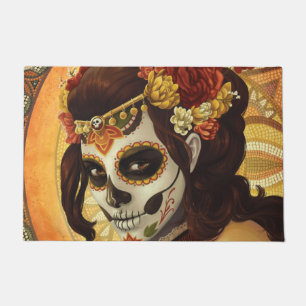 Paillasson Dia De Los Muertos Throw Pillow