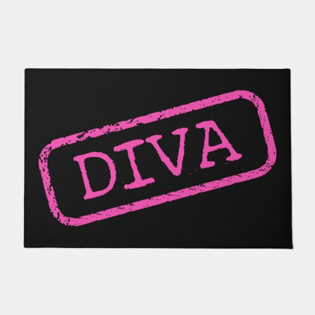 Paillasson "DIVA estampé et approuvé" (Devant)