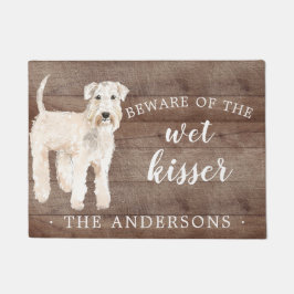 Paillasson Dog de Terrier roux - Manteau de porte personnalis