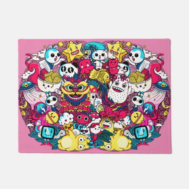 Paillasson Doodart japonais (Devant)