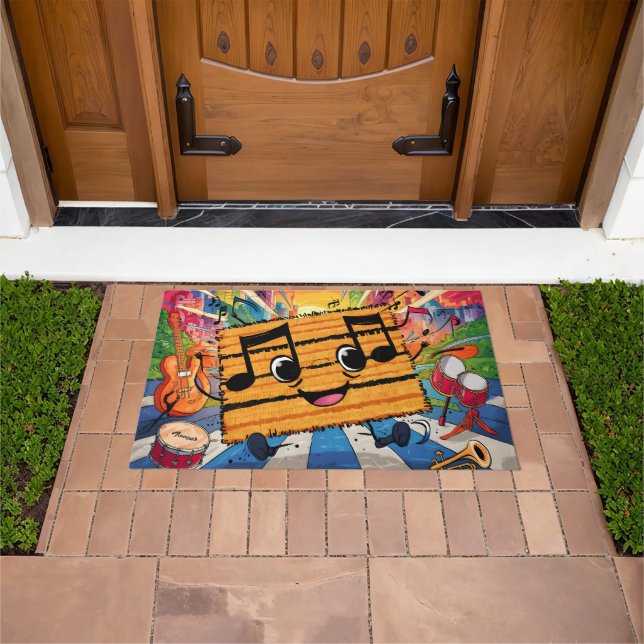 Paillasson Doormat Music Amusement (De plein air)