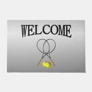 Paillasson Double Tennis Sport Thème