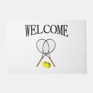 Paillasson Double Tennis Sport Thème