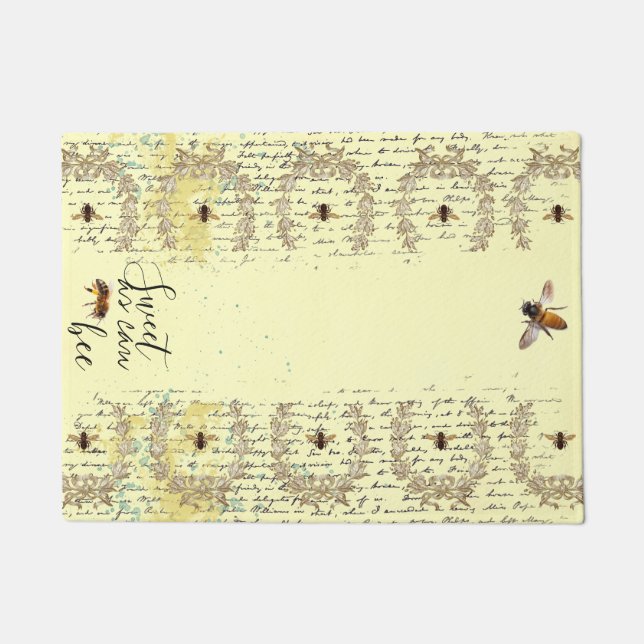 Paillasson Doux comme peut être plancher mat de sol Texte côt (Devant)