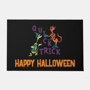 Paillasson Dr Seuss   Graphique d'Halloween en raccourci