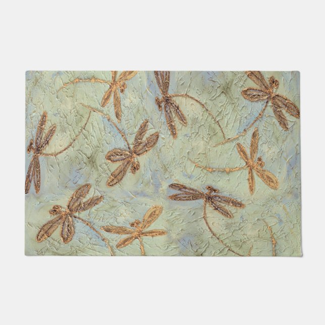 Paillasson Dragonfly Dance Gold (Devant)