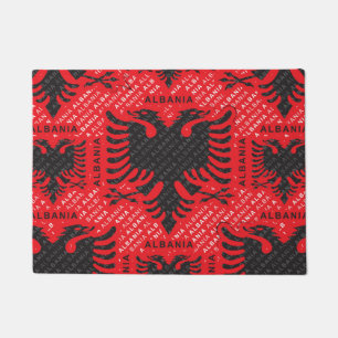 Paillasson Drapeau albanais motif 2