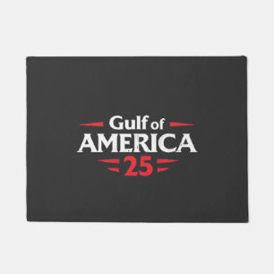 Paillasson Drapeau américain patriotique du golfe d'Amérique