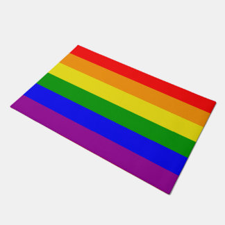Paillasson Drapeau arc-en-ciel gay pride