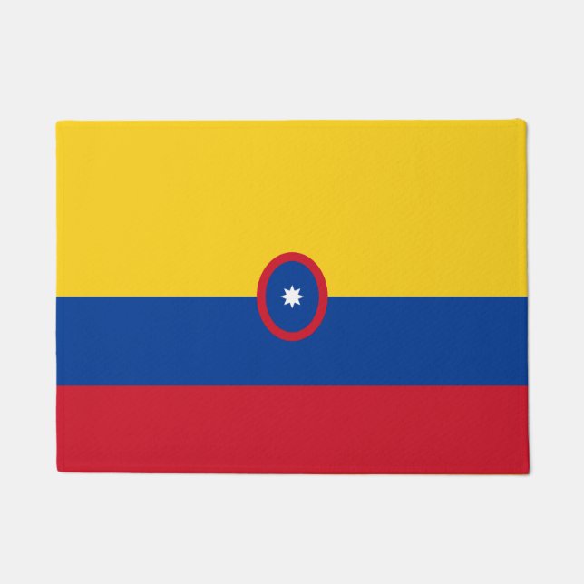 Paillasson Drapeau civil colombien (Devant)