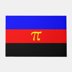 Paillasson Drapeau de la Fierté polyamérale