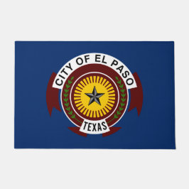 Paillasson Drapeau de la ville d'El Paso (Texas)