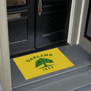 Paillasson Drapeau de la ville d'Oakland (Californie)