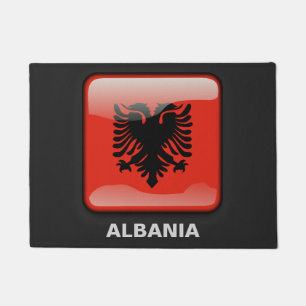 Paillasson Drapeau de l'Albanie