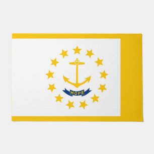 Paillasson Drapeau de l'État de Rhode Island