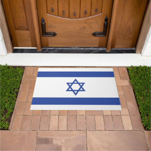 Paillasson Drapeau de l'État d'Israël Étoile de David Judaïsm