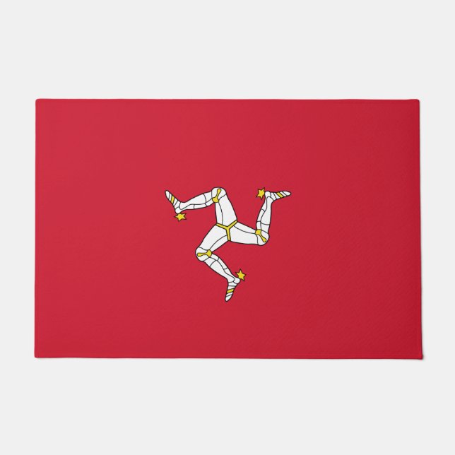 Paillasson Drapeau de l'île de Man (Devant)