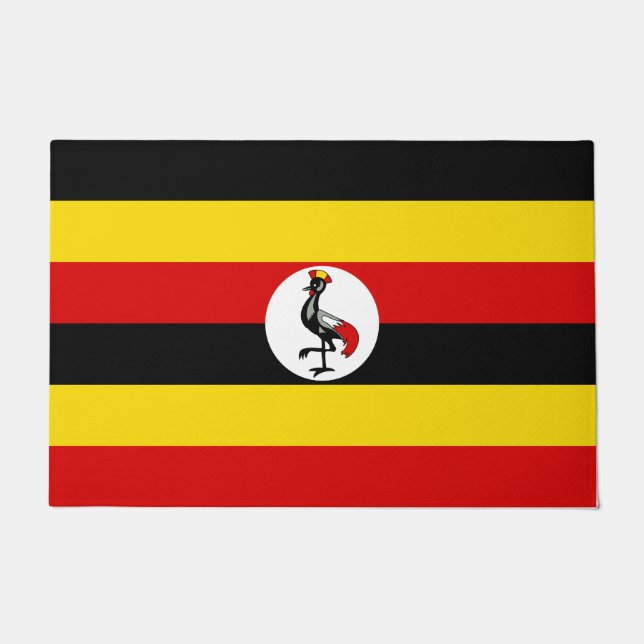Paillasson Drapeau de l'Ouganda (Devant)